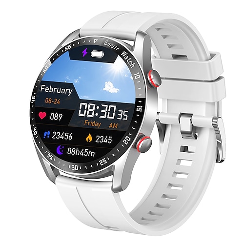 Smart Watch für Männer ECGPPG Bluetooth Anruf Laser Gesundheit Blutdruck Fitness Sport wasserdicht Lange Akkulaufzeit Image