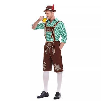 Oktoberfest / Bier Cosplay Kostüm Erwachsene Herren Cosplay Party Oktoberfestbier Einfaches Karnevalskostüm Image