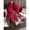 Damenschal mit Schmetterlingsstickerei und Perlenverzierung – elegantes und leichtes Damenmode-Accessoire in mehreren Farben, perfekt als Muttertagsgeschenk, für Partys und zum Pendeln