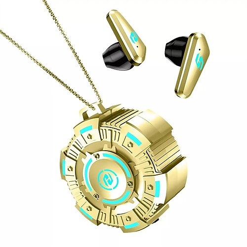 Kabellose Gaming Earbuds Bluetooth 5.3 niedrige Latenz Fingerabdruck-Touch doppelte Dekodierung H Klang geräuschfreies Mikrofon für Mobilgeräte und PC Image