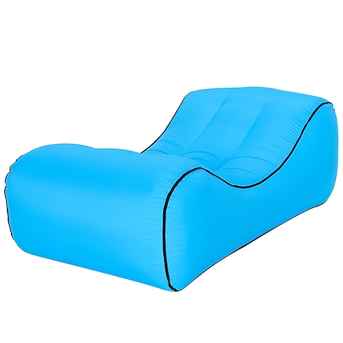 Aufblasbares Sofa, Outdoor-Lazy-Sofa, multifunktional, sehr gut geeignet zum Entspannen und Lesen, geeignet für Zuhause, Camping im Freien Image