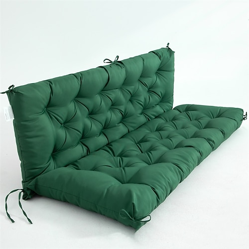 Schaukelkissen für die Veranda, Terrassenkissen, wasserdichte 2-3-Sitzer-Schaukelstuhlkissen für Gartenmöbel, dicke 4-Zoll-Schaukelkissen für den Außenbereich, für den Terrassengarten im Freien