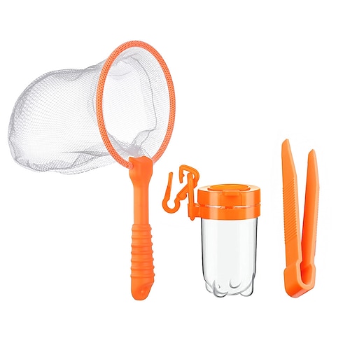 Wissenschaftliches Experiment für Kinder, Outdoor-Erkundungswerkzeug, Insektenfalle, Beobachtungsflasche, Pinzette, Kombination, Insektenfallen-Set für Kinder Image