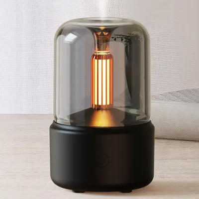 Cool Mist Humidifier Aromatherapy Diffuser with Light Electric Aroma Diffuser Essential Oil Purifier