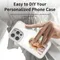 Luxury NFC Smart E Ink Screen Display Mobile Phone Case Cover for Fundas Iphone 15 15Pro 15Pro Max