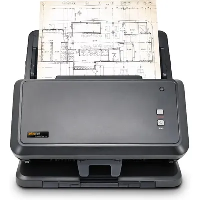 Color Duplex Document Scanner S30, for Large-Format Document Scan, Scans Wide Up to 12" and Long Up