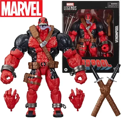 Original Marvel Legends Venompool Deluxe Exclusive 8" Action Figure Xmas Christmas Model Collectible