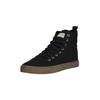 Sneaker ETHLETIC "Fair Sneaker Goto HI", Gr. 46, schwarz (jet schwarz), Obermaterial: 100% Baumwolle; Sohle: 100% Naturkautschuk, casual, Schuhe, Fair / Vegan / Nachhaltig