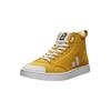 Sneaker ETHLETIC "Active Hi Cut", Gr. 37, gelb (mustard gelb, just weiß), Obermaterial: 100% Baumwolle; Futter: 100% Baumwolle; Decksohle: 100% Baumwolle; Sohle: 100% Naturkautschuk, Schuhe, Fairtrade Produkt