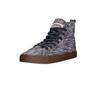 Sneaker ETHLETIC "Fair Sneaker Goto HI", Gr. 43, blau (indigo melange), Obermaterial: 100% Baumwolle; Sohle: 100% Naturkautschuk, casual, Schuhe, Fair / Vegan / Nachhaltig