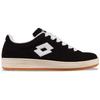 Sneaker LOTTO, Gr. 44, schwarz-weiß (schwarz, weiß), Synthetik, mehrfarbig, sportlich, Schuhe, - in angesagtem Y2K Design