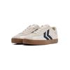 Sneaker HUMMEL "DIAMANT LX-E RS", Gr. 39, marshmallow, schwarziris, spicymus, Synthetik, Leder, sportlich, Schuhe