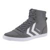 Sneaker HUMMEL "SLIMMER STADIL HIGH", Gr. 38, grau, Textil, Leder, sportlich, Schuhe