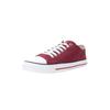 Sneaker ETHLETIC "Fair Trainer White Cap Lo Cut", Gr. 40, rot (true blood, just weiß), Obermaterial: 100% Baumwolle; Sohle: 100% Naturkautschuk, casual, Schuhe, Fair / Vegan / Nachhaltig