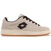 Sneaker LOTTO, Gr. 42, stone, schwarz, Synthetik, mehrfarbig, sportlich, Schuhe, - in angesagtem Y2K Design