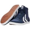 Sneaker HUMMEL "SLIMMER STADIL HIGH", Gr. 36, blau, Textil, Leder, sportlich, Schuhe