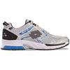 Sneaker LOTTO, Gr. 41, silber, blau, Synthetik, Kunstfaser, Mesh, sportlich, Schuhe, - in angesagtem Y2K Style