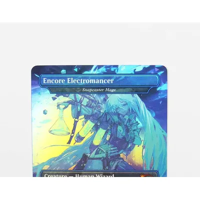 [Encore Electromancer] Folie/Holo Magical Proxy Kartenspiel Schwarz Hochwertiges Proxy Gathering Image