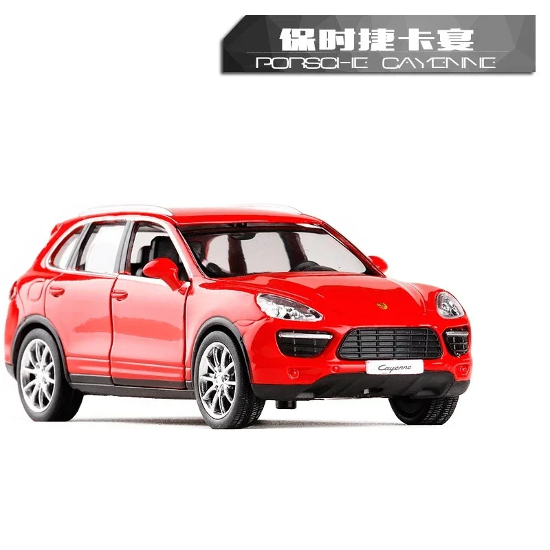 1:36 Cayenne SUV Diecast Pull Back Modell Auto Hohe Simulation Exquisite Matte Metall Auto Styling Limousine Legierung F226 Image