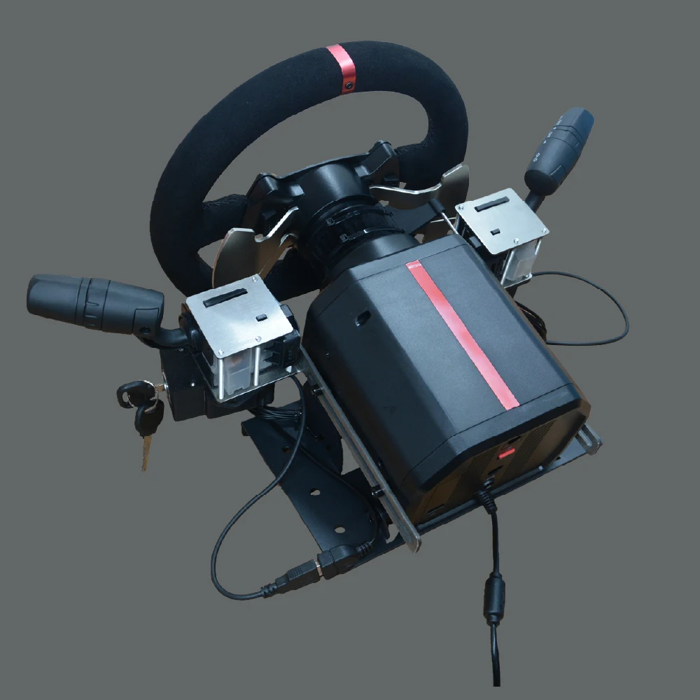 Für PXN V10 V99 Racing Simulator Lenkrad Euro/Amerikanischen Lkw Blinker Wischer Automatische Rebound Cruise Zündung Schalter Image