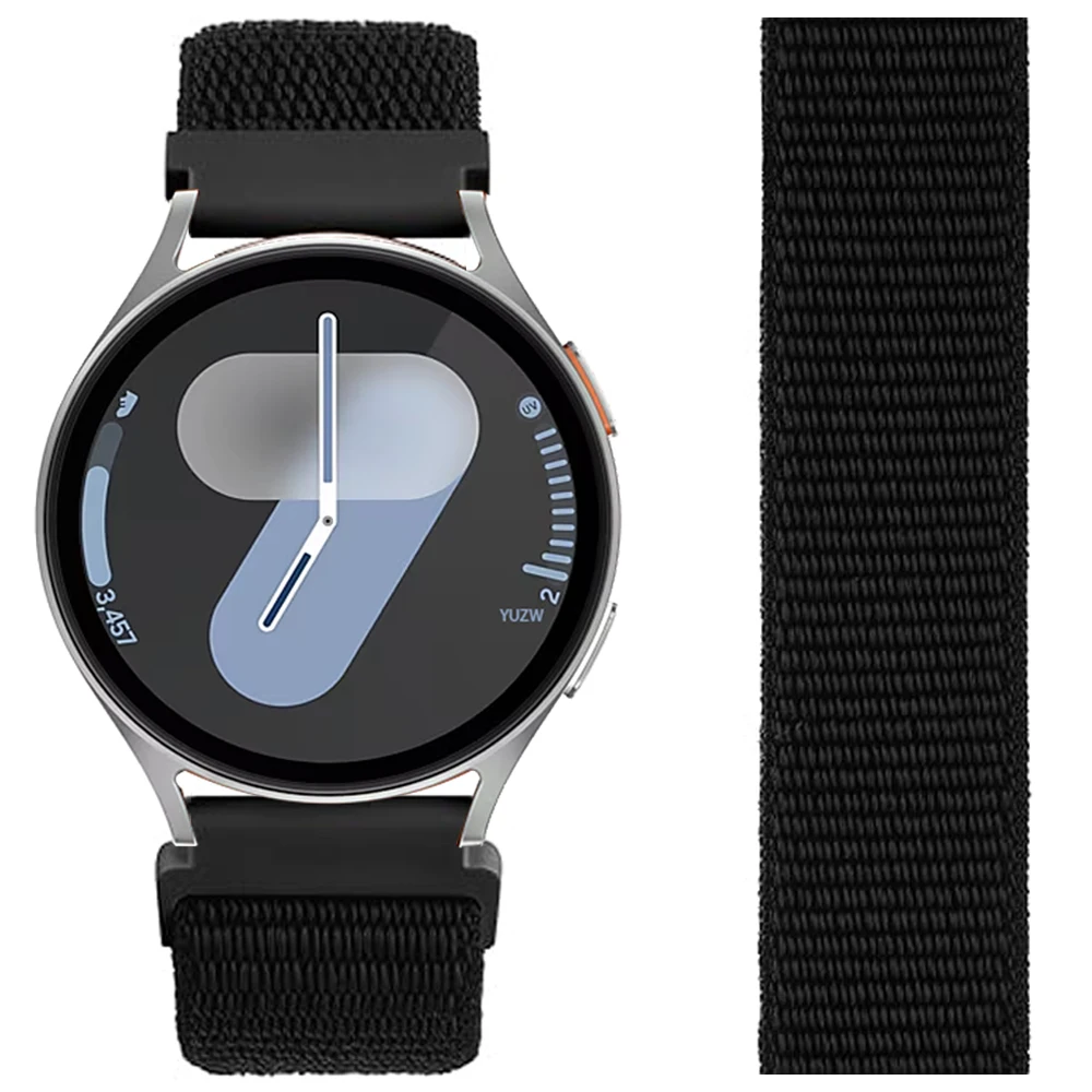 20mm 22mm Band für Samsung Galaxy Watch 7/6/5/4/5pro/4/6 Classic/active 2 Nylon Loop Sportarmband Huawei Watch GT 5-4-3 Armband Image