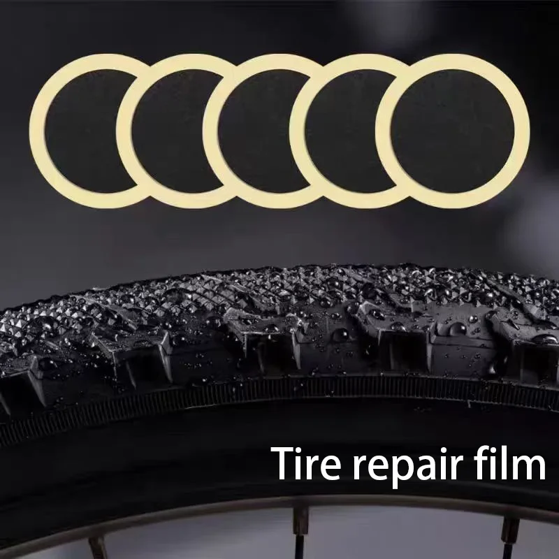 1-50 stücke Universal-Fahrradreifen-Reparatur werkzeugs atz Kleber freies Reifen patch Fahrrad reifen patch werkzeug Klebe freies Fahrrad zubehör Image