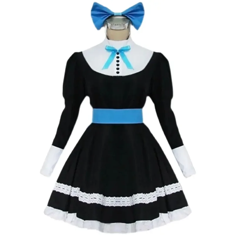 Neue Halloween Unterwäsche und Strümpfe mit Strumpf gürtels trümpfen anarchische Rollenspiel kostüme schwarze Kleider Uniformen lang w Image