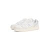 Keilsneaker TOMMY JEANS "TJW RETRO BASKET SNEAKER", Damen, Gr. 40, blau (ecru, hellblau), Leder, Lederimitat, sportlich, Schuhe, Schnürschuh, Halbschuh, Freizeitschuh mit seitlicher Logoflagge