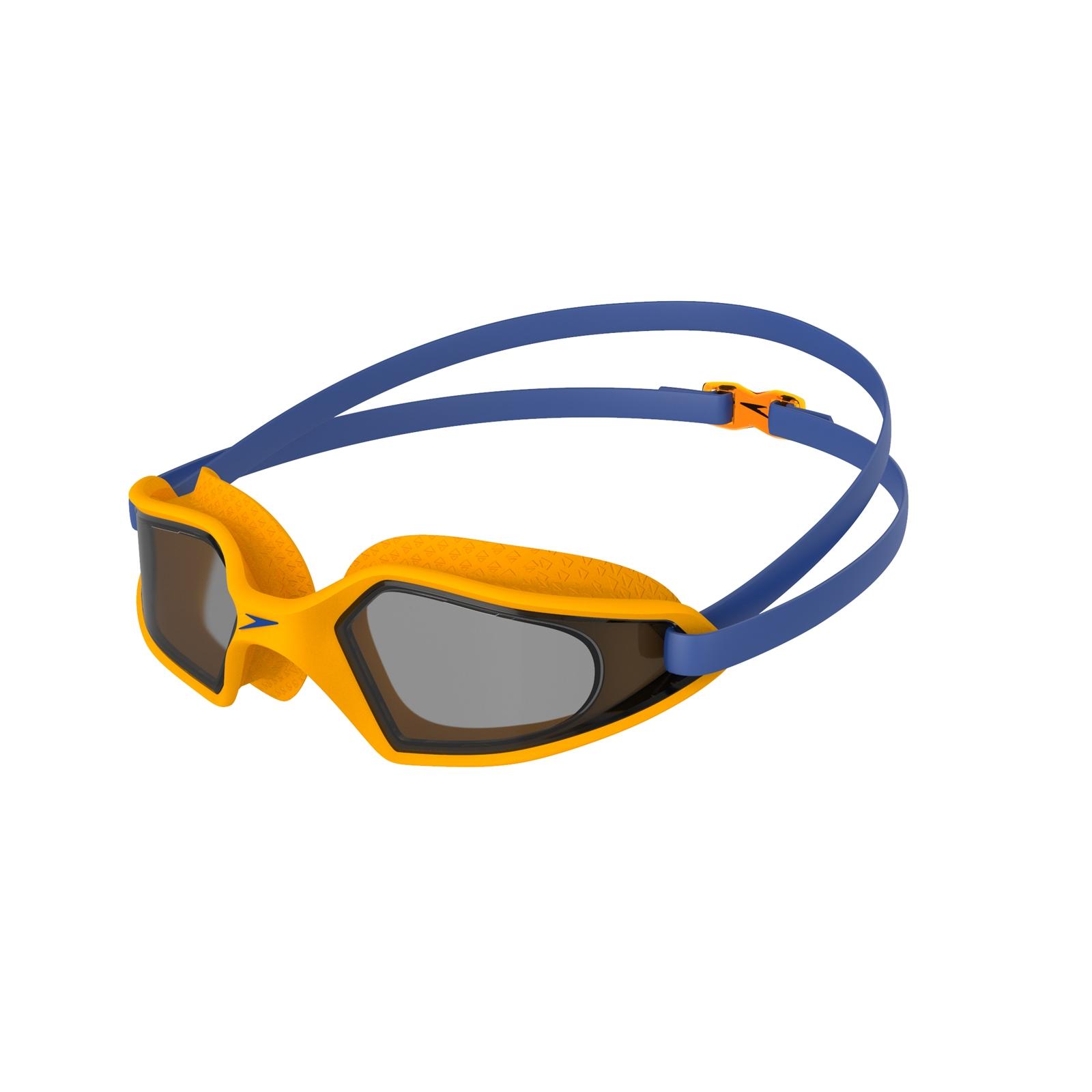 Speedo - "Hydropulse" Schwimmbrille für Kinder (Blau/Orange)