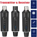 Trasmettitore automatico da 2,4 GHz con ricevitore per microfono dinamico a condensatore Sistema microfonico wireless Configurazione adattatore convertitore microfono XLR