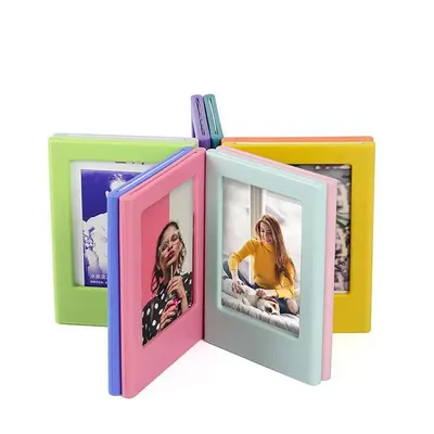 5/10/20pcs Magnetic Photo Frames for Fujifilm Instax Mini Film Papers Double Sided Fridge Picture