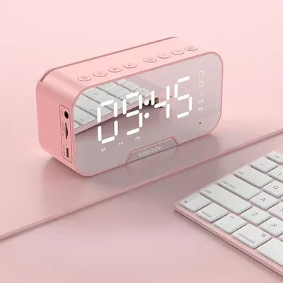 Bluetooth Electronic Clock Student Alarm Clock Charging Glow-in-the-dark Multi-functional Fashion