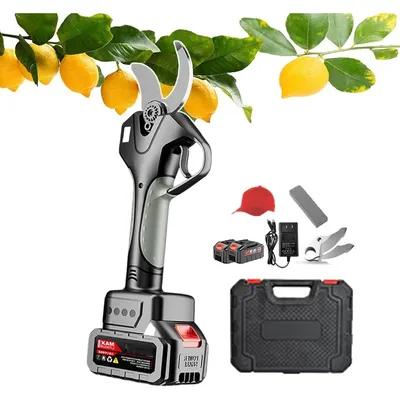 Electric Pruning Shears And Secateurs, Professional Cordless Garden Secateurs 4.5 cm Branch Pruning,