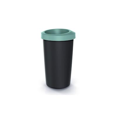 Keden Compacta R Recycling-Mülleimer 45 l mit offenem Deckel in Grün Image