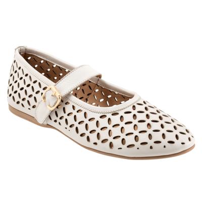 Women's Kehlani Flat by Bueno in Ice White (Size 42 M)