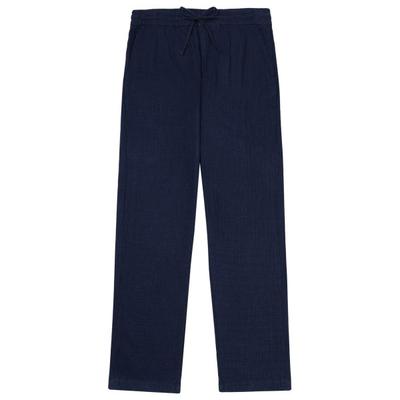 KnowledgeCotton Apparel - Fig Loose Fit Dobby Pants - Freizeithose Gr XL blau Image