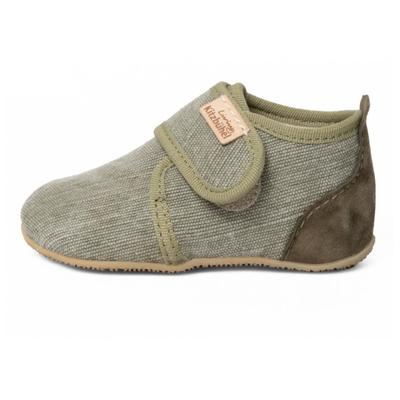 Living Kitzbühel - Kid's Babyklett Ulli Uni - Hüttenschuhe 22 | EU 22 oliv Image
