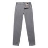 Chinohose BOSS ORANGE "tapered", Herren, Gr. 34, Länge 30, grau (020_grau), Web, Obermaterial: 97% Baumwolle, 3% Elasthan, unifarben, casual, gerade, unten schmal lang, Hosen, mit BOSS Logo hinten