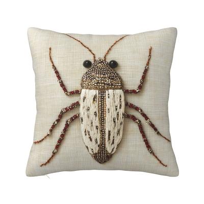 TEMU 1pc Throw Pillow Covers 18x18in, Parrot With Exotic Pillowcase, Decor Cushion Short Plush Soft Couch Throw Pillows For Bedroom, Living Room, Patio Image
