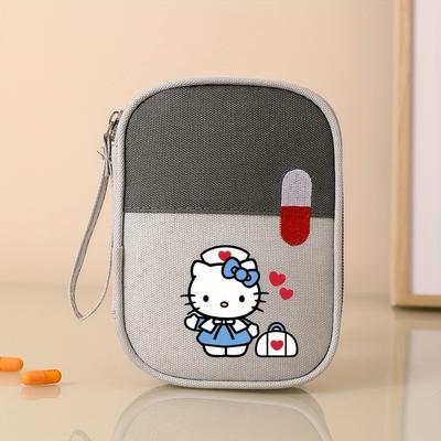 TEMU 1pc Cute Cartoon For Hello Kitty Home Supplies Storage Bag, Convenient Travel, Very Suitable For Home Use Image