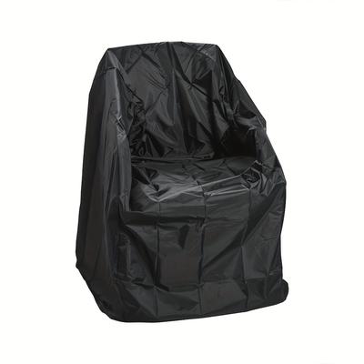 TEMU Outdoor Garden Chair Cover, Sofa Protective Cover, Waterproof And Dustproof Polyester Furniture Cover, 64x64x120/70cm Image