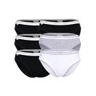 Lacoste Slip 6er Pack Damen mehrfarbig, S