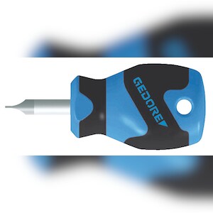 GEDORE Schraubendreher, kurze Form, Schlitz 6,5 mm, 2153 6,5 Image