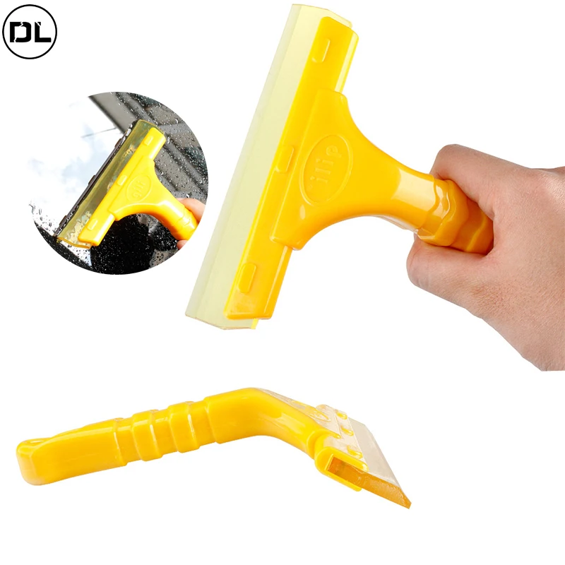 1pc Auto Fenster Glas Silikon Klinge Wasser Schaber Wischer Windschutzscheibe Glas Universal Rakel Waschen Reinigung Pinsel Werkzeuge Image