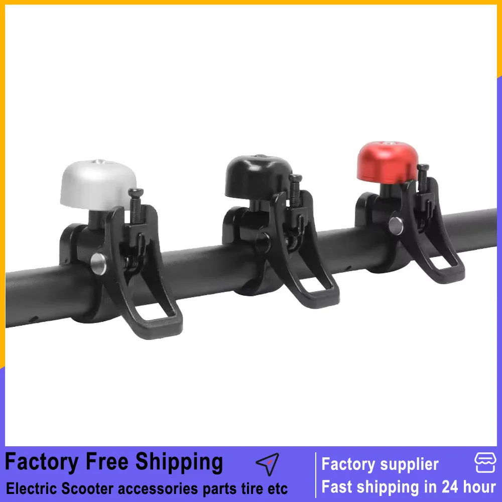 Elektrische Roller Aluminium Legierung Glocke Horn Ring Roller Glocke Allgemeine für Xiaomi M365 Pro Pro2 Kickscooter Glocke Ersatzteile Image