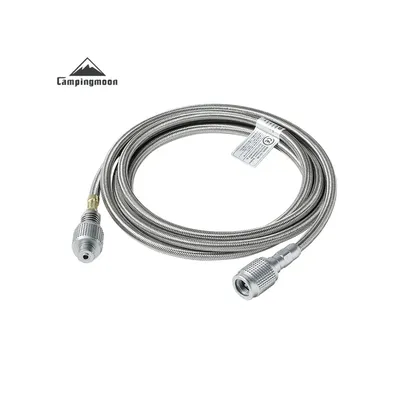 CAMPINGMOON Butane Gas Stove Adapter Hose Camping Stove Converter Connector Extension Pipo Outdoor Cooking Equipment