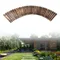 Wooden Garden Pathway Decorative Beach Boardwalk Roll Out Walkway for Park Garden Outdoor Backyard
