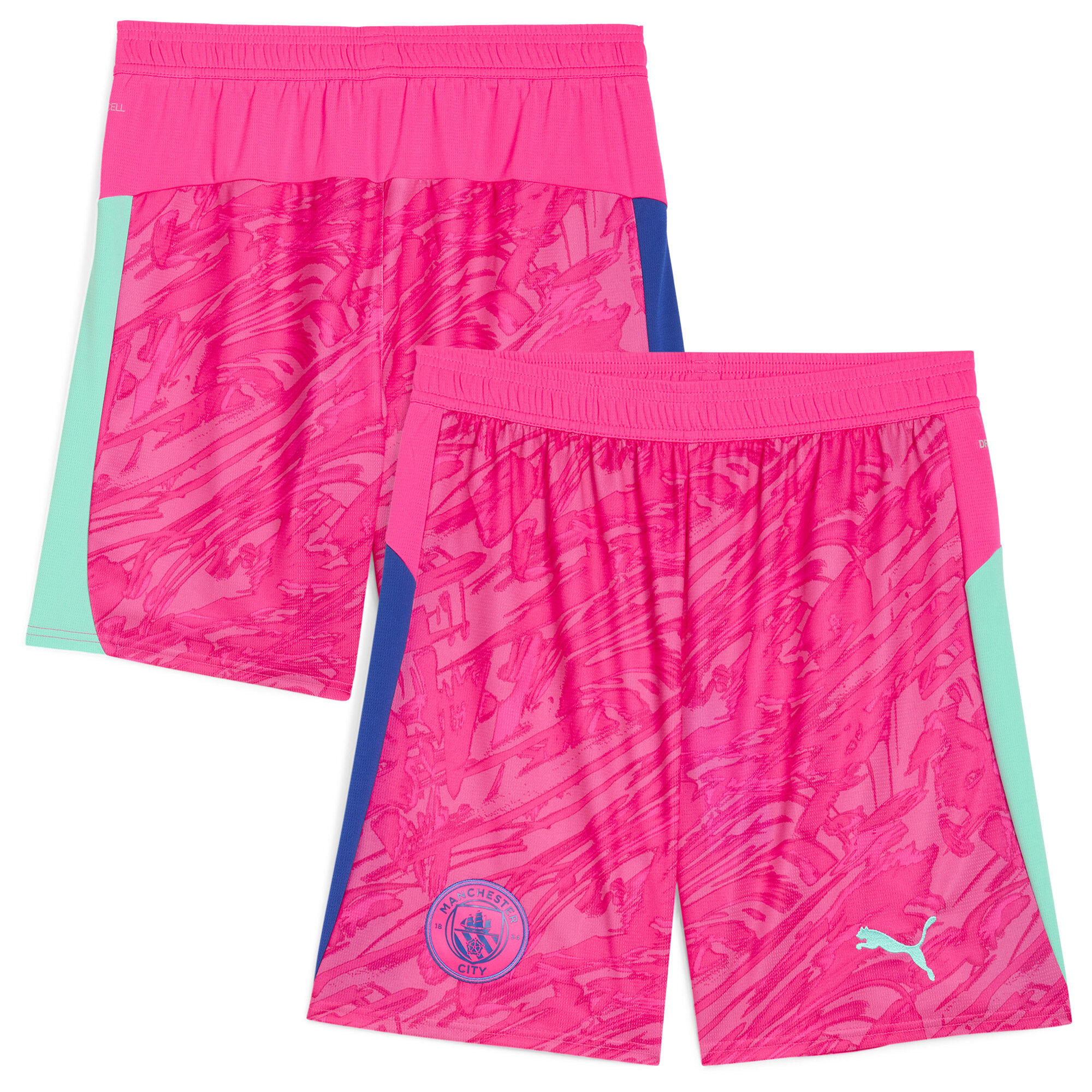 Manchester City PUMA Torwartsshorts 2025-26 - Rosa Image