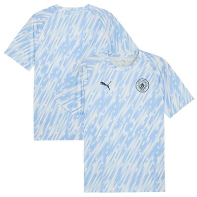 Manchester City Puma Warm Up Trikot – Silber Image