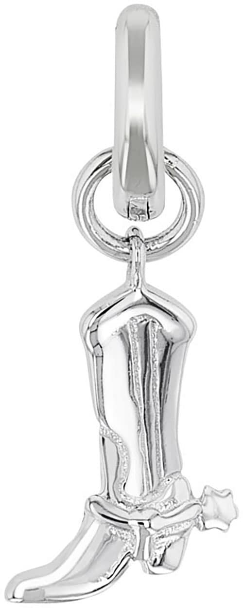 Charm-Einhänger AMOR "Stiefel", silber (silberfarben), Charms, Damen, Silber 925 (Sterlingsilber)